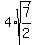 4%2Asqrt%287%2F2%29
