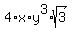 4%2Ax%2Ay%5E3%2Asqrt%283%29