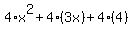 4%2Ax%5E2%2B4%283x%29%2B4%284%29