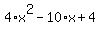 4%2Ax%5E2-10%2Ax%2B4