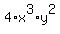 4%2Ax%5E3%2Ay%5E2