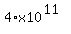 4%2Ax10%5E%2811%29