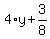 4%2Ay%2B3%2F8
