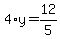 4%2Ay=12%2F5