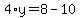4%2Ay=8-10
