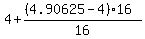 4%2B%28%284.90625-4%29%2A16%29%2F16