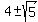 4%2B-sqrt%285%29