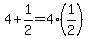 4%2B1%2F2+=+4%281%2F2%29