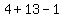 4%2B13-1