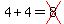 4%2B4=cross%288%29