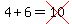 4%2B6=cross%2810%29