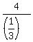 4%2F%28%281%2F3%29%29