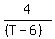 4%2F%28%28T-6%29%29