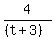 4%2F%28%28t%2B3%29%29