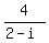4%2F%282-i%29