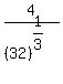 4%2F%2832%29%5E%281%2F3%29