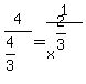 4%2F%284%2F3%29=1%2Fx%5E%282%2F3%29