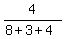 4%2F%288%2B3%2B4%29