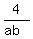 4%2F%28ab%29