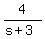 4%2F%28s%2B3%29