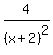 4%2F%28x%2B2%29%5E2