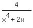 4%2F%28x%5E4%2B2x%29