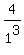 4%2F1%5E3