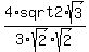 4%2F3%2Asqrt2%2Asqrt%283%29%2Fsqrt%282%29sqrt%282%29