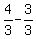 4%2F3-3%2F3