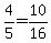 4%2F5+=+10%2F16