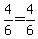 4%2F6+=+4%2F6