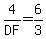 4%2FDF=6+%2F3