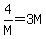 4%2FM=3M