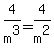 4%2Fm%5E3=4%2Fm%5E2