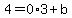 4=0%2A3%2Bb