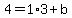 4=1%2A3%2Bb