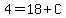 4=18%2BC