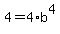4=4%2Ab%5E4