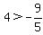 4%3E-9%2F5