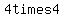 4%5Ctimes4