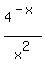 4%5E%28-x%29%2Fx%5E2