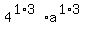 4%5E%281%2A3%29a%5E%281%2A3%29