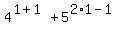 4%5E%281%2B1%29+%2B+5%5E%282%2A1-1%29