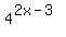 4%5E%282x-3%29