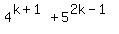 4%5E%28k%2B1%29+%2B+5%5E%282k-1%29