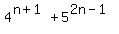 4%5E%28n%2B1%29+%2B+5%5E%282n-1%29