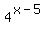 4%5E%28x-5%29