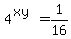 4%5E%28xy%29=1%2F16