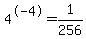 4%5E-4+=+1%2F256