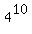 4%5E10